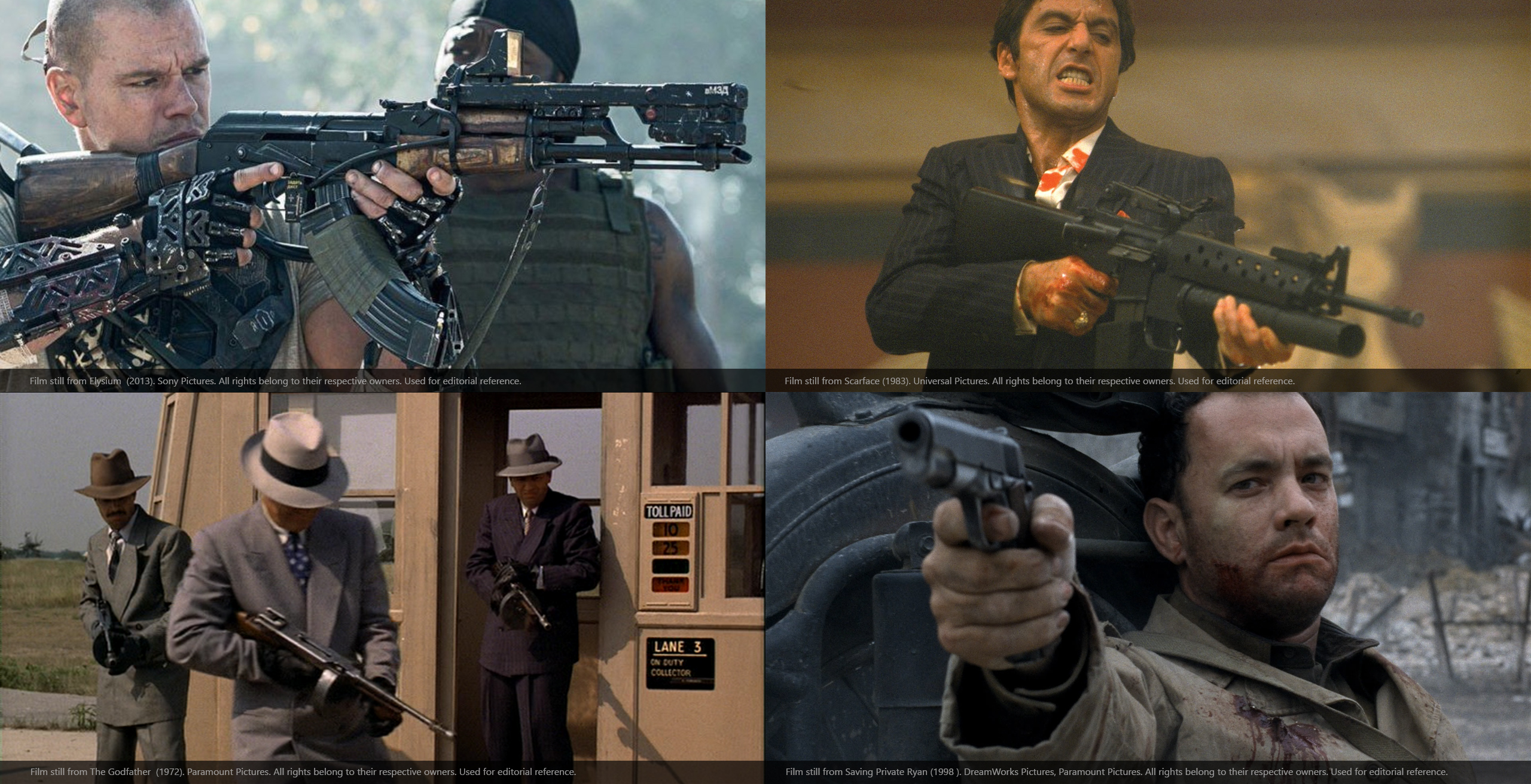 Cultural icons and recognizable weapon archetypes