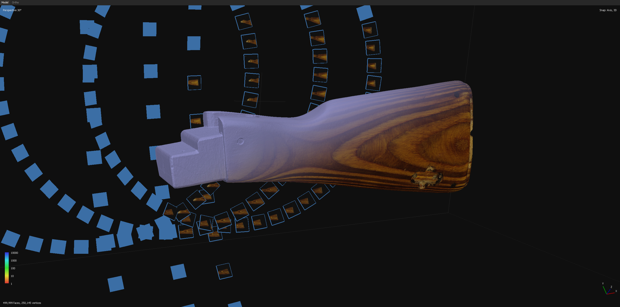 Photogrammetry reconstruction in Agisoft Metashape