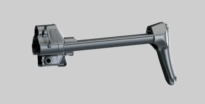 3D weapon scan attachment detail