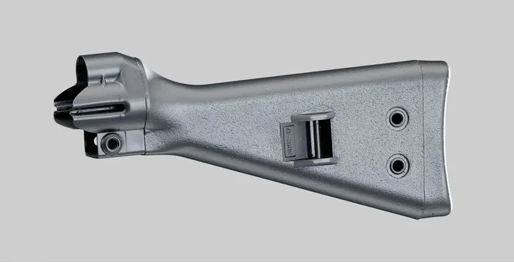 3D weapon scan side view