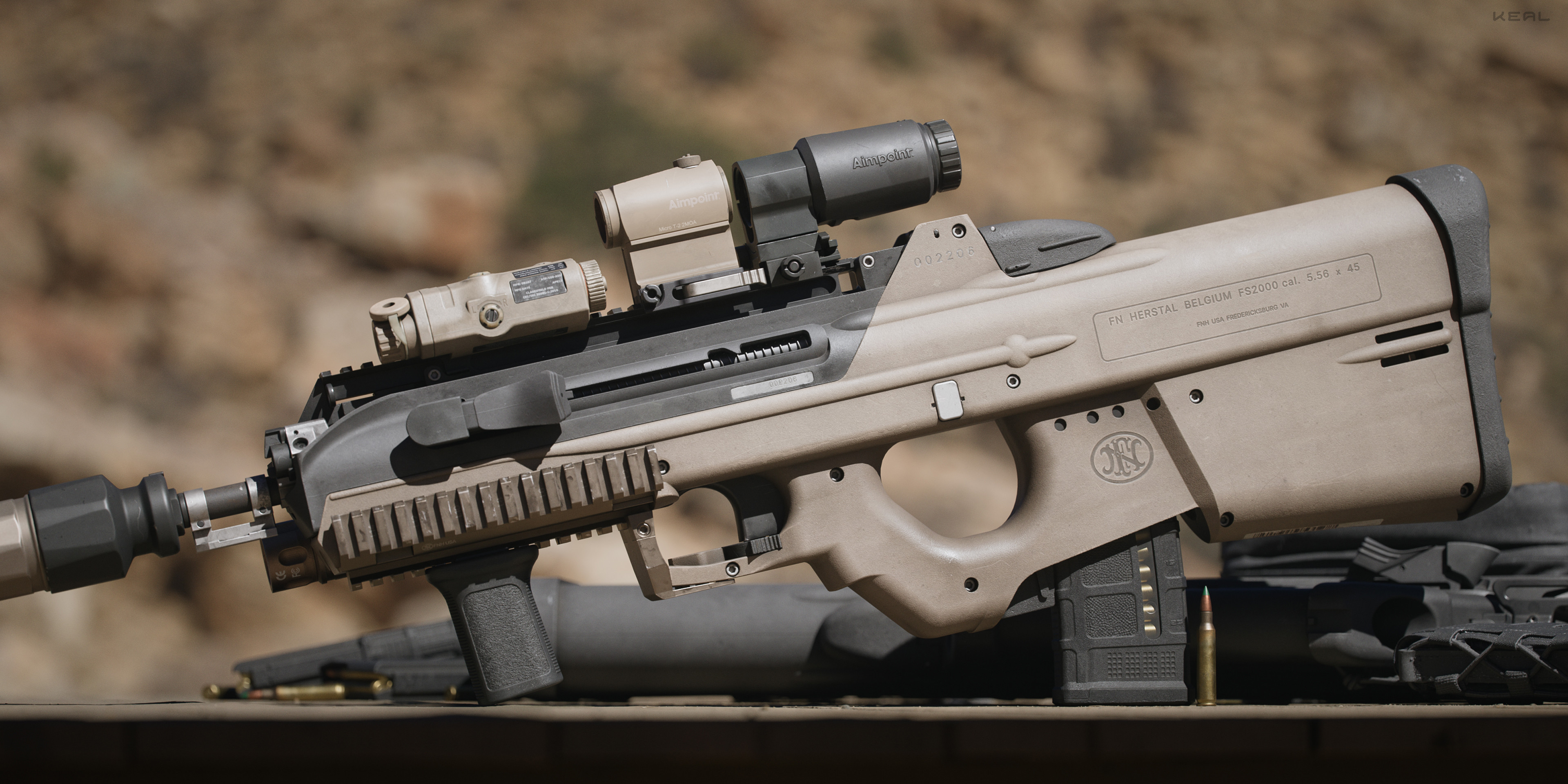 FN F2000 — cover banner