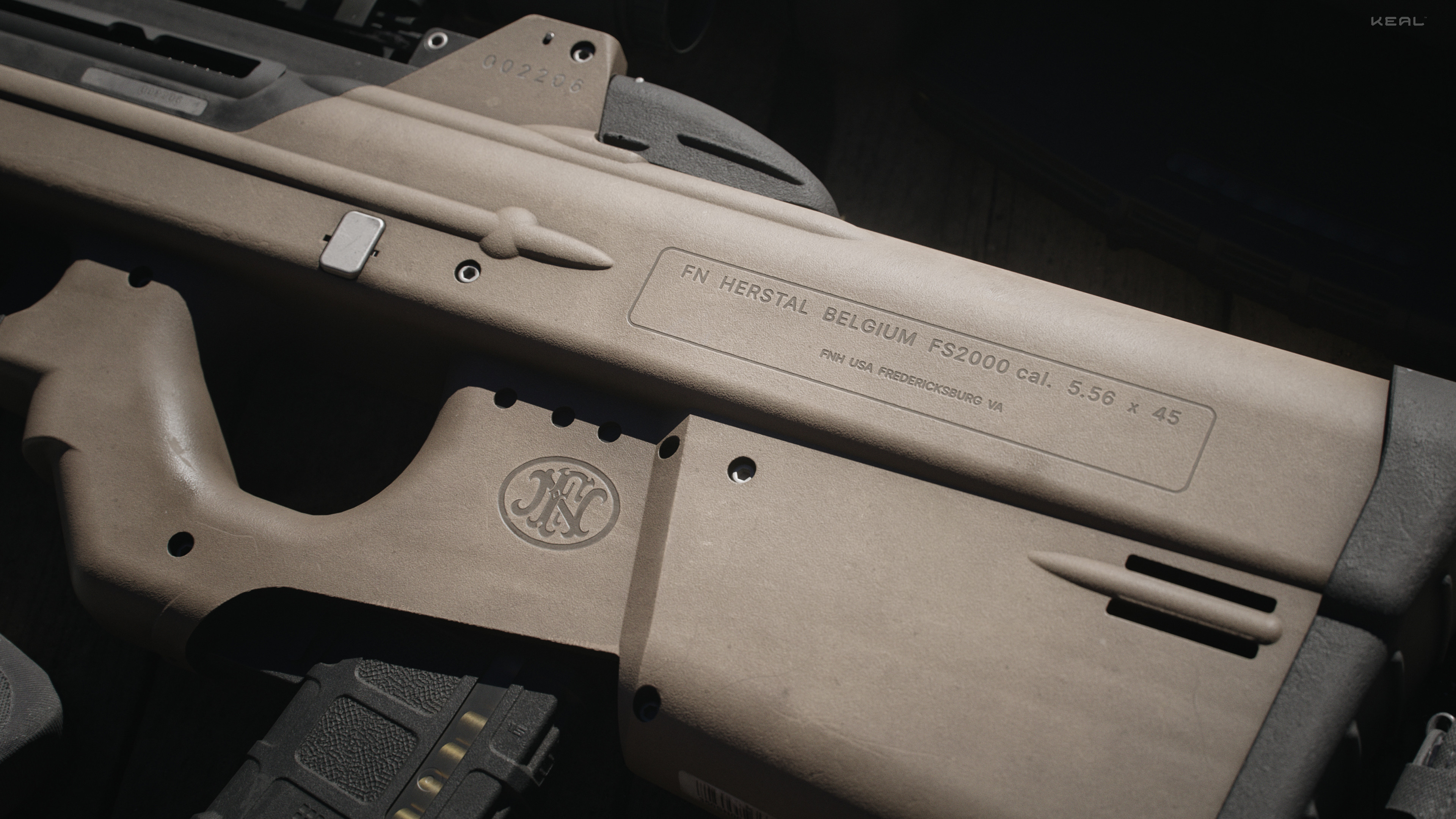 FN F2000 — render 07