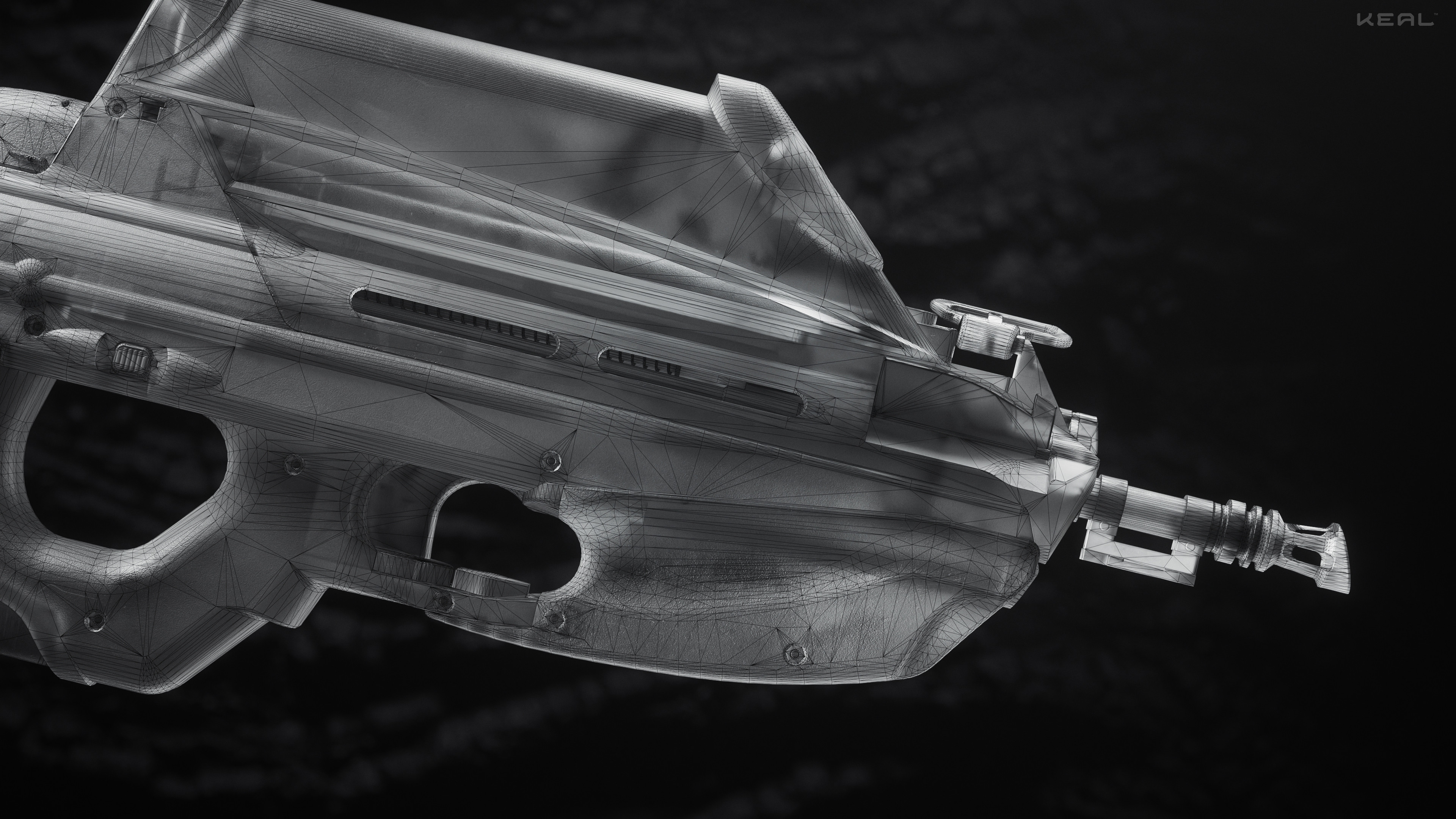 FN F2000 — wireframe 01