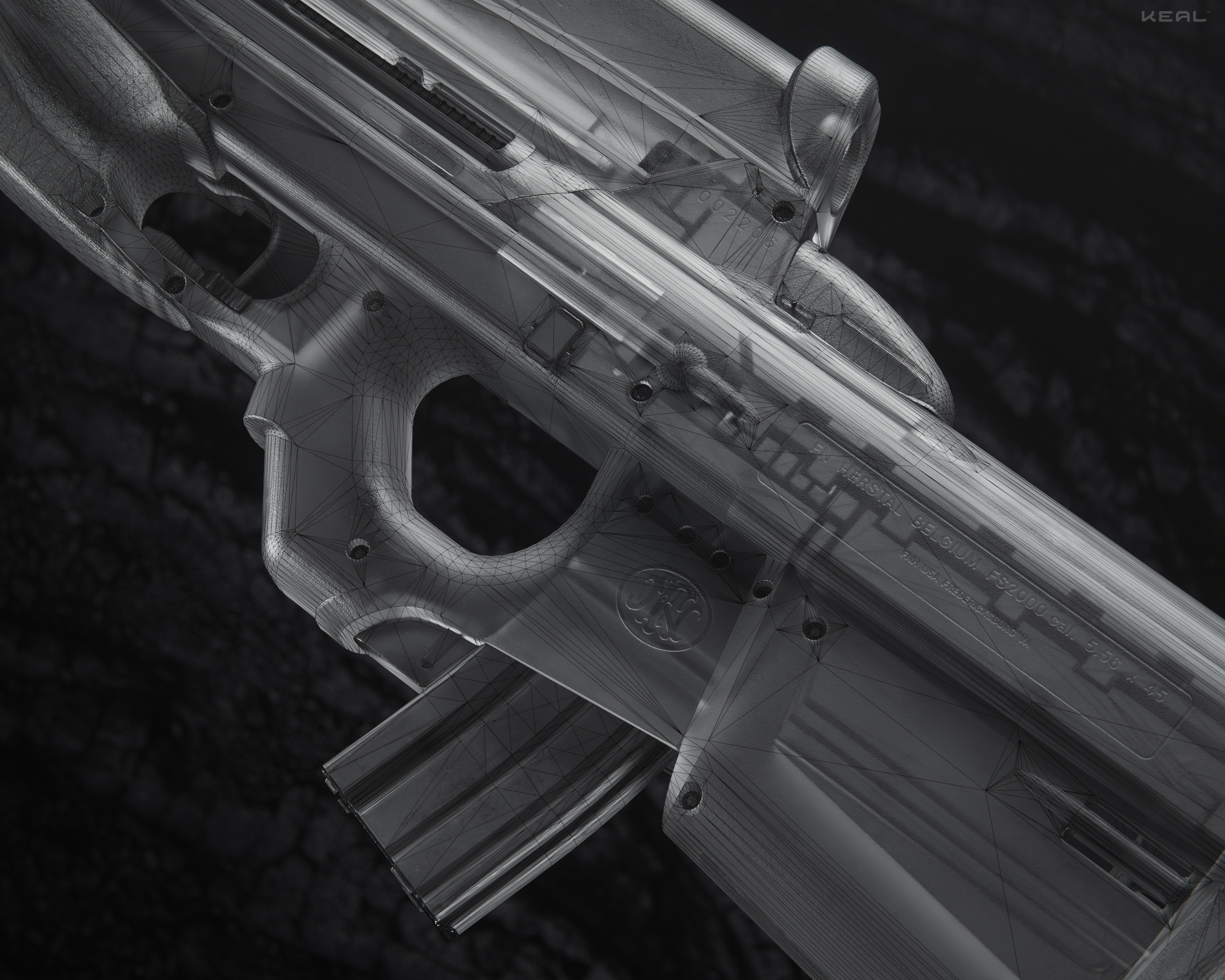 FN F2000 — wireframe 03