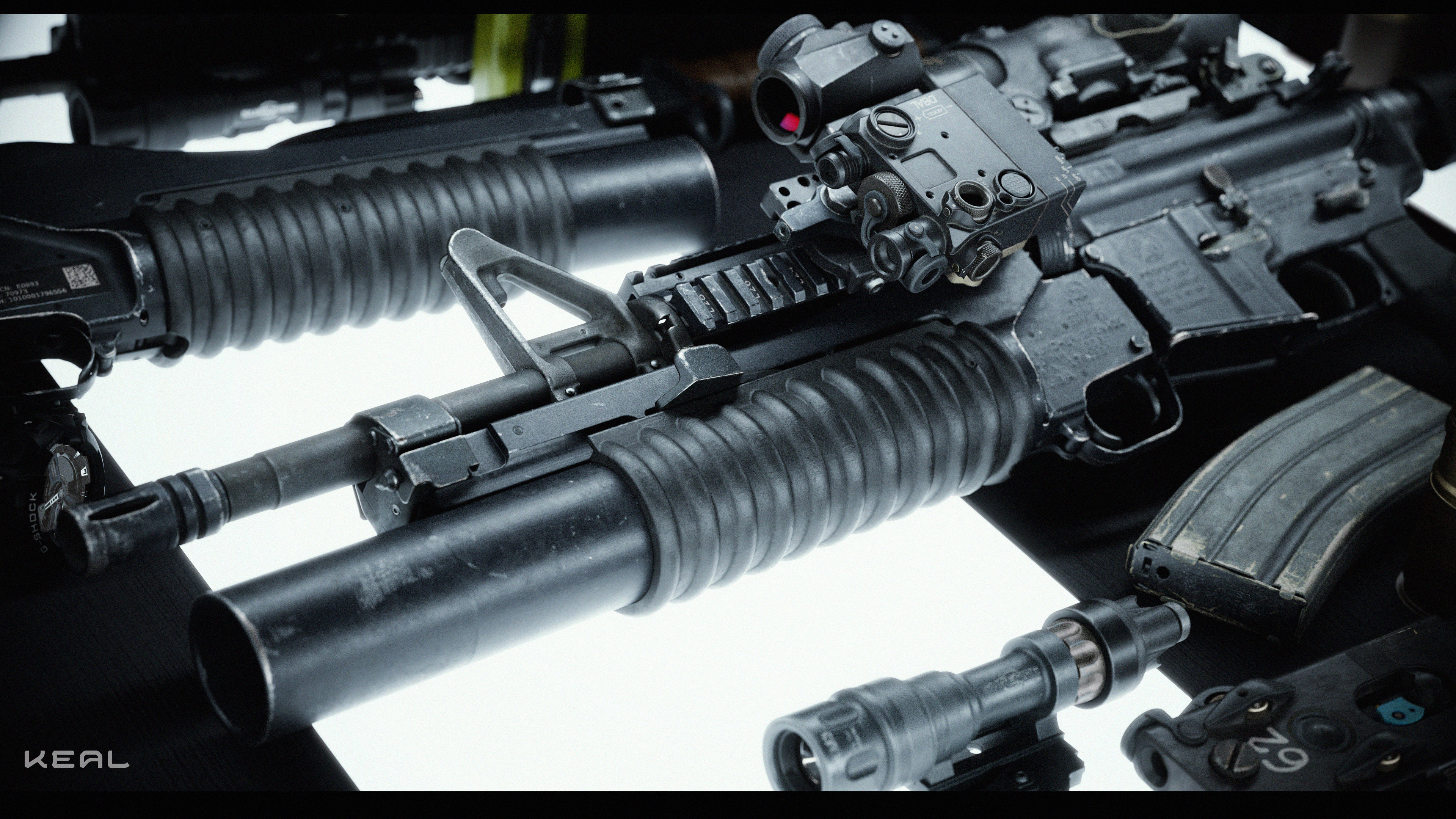 M4A1 — detail shot 2