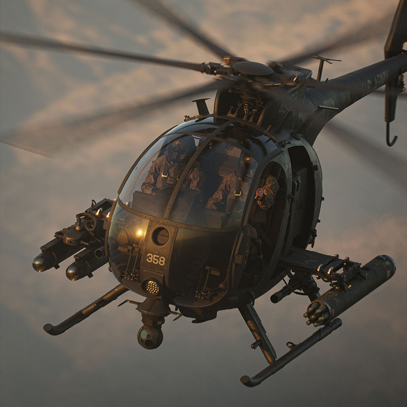 MH-6 Little Bird — cover banner