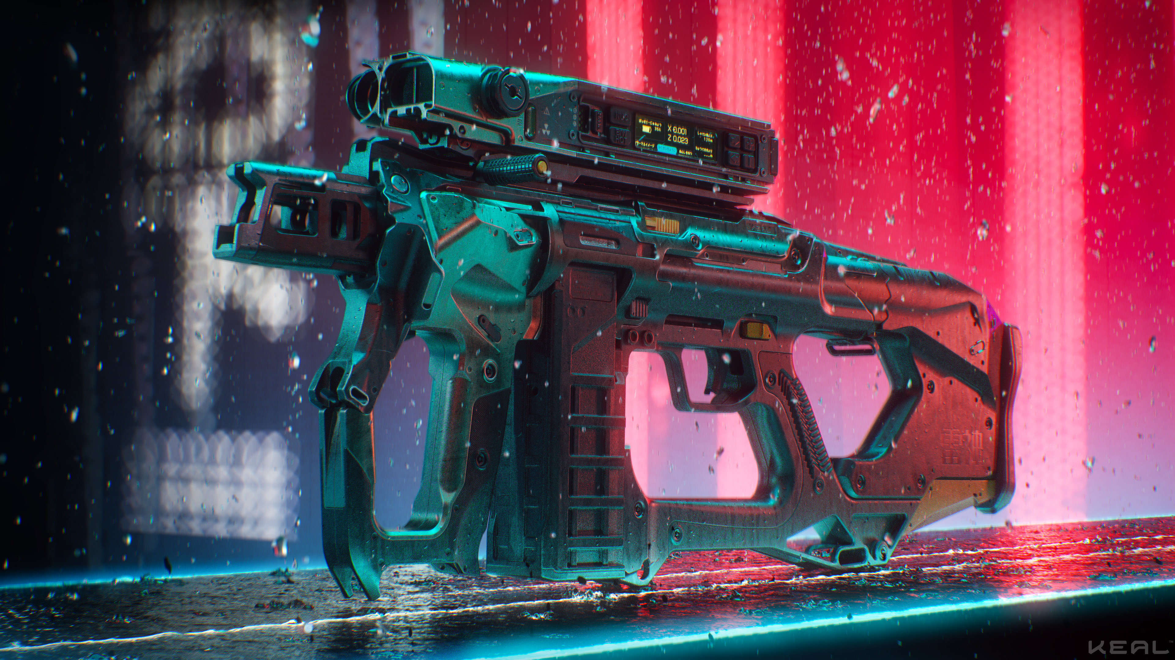 Raijin — detail shot 3